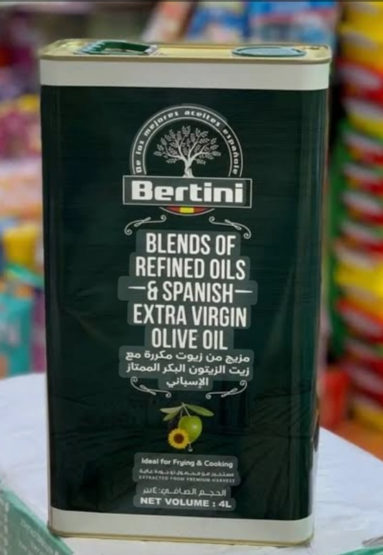 روغن زیتون ۴ لیتری برتینی